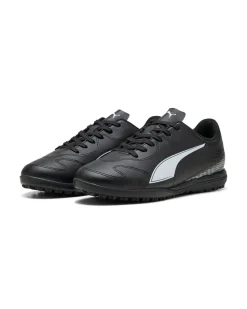 PUMA - SCARPA DA CALCETTO NERA E BIANCA VITORIA II TT DAL 28 AL 38.5, 108504-01