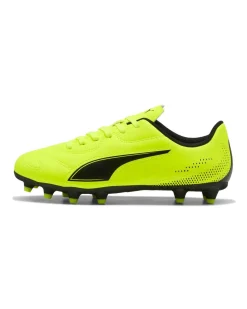 PUMA -  SCARPA DA CALCIO JUNIOR ROSSA E BIANCA VITORIA II FG/AG DAL 29 AL 38,5 108503-06