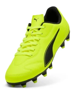 PUMA -  SCARPA DA CALCIO JUNIOR ROSSA E BIANCA VITORIA II FG/AG DAL 29 AL 38,5 108503-06