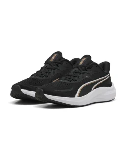 PUMA - SCARPA DA RUNNING NERA CON DETTAGLI BIANCHI E MARRONI - SKYROCKET LITE 2 DA DONNA, 311730-14