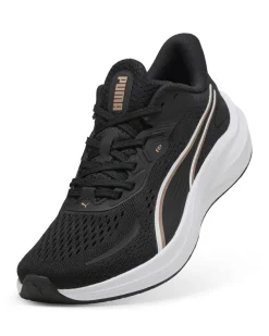 PUMA - SCARPA DA RUNNING NERA CON DETTAGLI BIANCHI E MARRONI - SKYROCKET LITE 2 DA DONNA, 311730-14