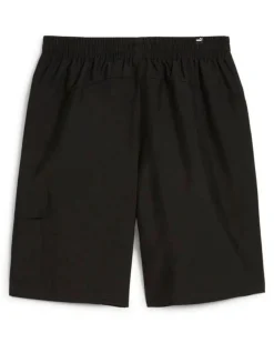 PUMA - SHORTS NERO DA UOMO CON TASCA LATERALE CARGO SHORTS  679731-01