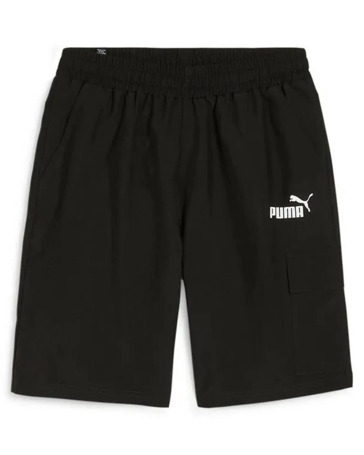 PUMA - SHORTS NERO DA UOMO CON TASCA LATERALE CARGO SHORTS 679731-01