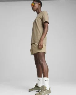 PUMA - SHORT VERDE LOGO LAB LOGO WOVEN 5 DA UOMO - 684673-83