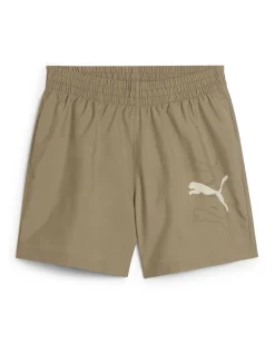 PUMA - SHORT VERDE LOGO LAB LOGO WOVEN 5 DA UOMO - 684673-83