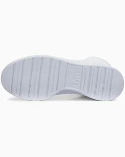 PUMA - Sneakers alta da uomo bianca con dettagli oro e soletta in memory foam - CAVEN MID