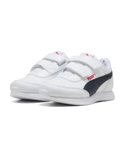 PUMA - SNEAKERS BIMBO  BIANCA E BLU R78 LIGHTWIND SL V PS  DAL 28 AL 35,  403710-03