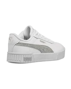 PUMA - Sneakers da donna bianca e argento laminato - CARINA 2.0 SPACE METALLICS