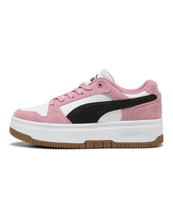 PUMA - SNEAKERS DA DONNA ROSA NERA E BIANCA REBOUND FEMME LOW SD, 402593-02