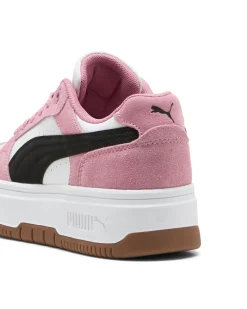 PUMA - SNEAKERS DA DONNA ROSA NERA E BIANCA REBOUND FEMME LOW SD, 402593-02