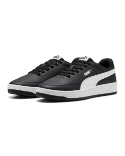 PUMA - SNEAKERS DA UOMO COURT CLASSIC CLEAN  NERA E BIANCA, 402223-14
