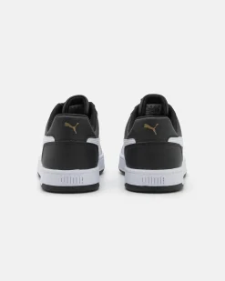 PUMA - Sneakers da uomo nera e bianca con dettagli oro - CAVEN 2.0