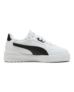 PUMA - SNEAKERS JUNIOR BIANCA E NERA TSHUFFLE DOWNTOWN LO GS DAL 36 AL 39 , 403739-02