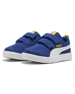 PUMA - SNEAKERS KIDS OURTFLEX V3 MESH BLU, BIANCA E GIALLA DAL 28 AL 35, 398085-05