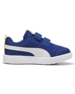 PUMA - SNEAKERS KIDS OURTFLEX V3 MESH BLU, BIANCA E GIALLA DAL 28 AL 35, 398085-05