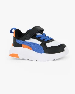 PUMA - SNEAKERS KIDS TRINITY 2 LT TD  NERA, BIANCA, RBLU E ARANCIONE DAL 20 AL 27, 403705-12