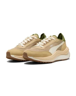 PUMA - SNEAKERS RIDER ELITE BEIGE GIALLA E VERDE DA UOMO, 402922-09
