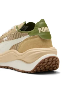 PUMA - SNEAKERS RIDER ELITE BEIGE GIALLA E VERDE DA UOMO, 402922-09