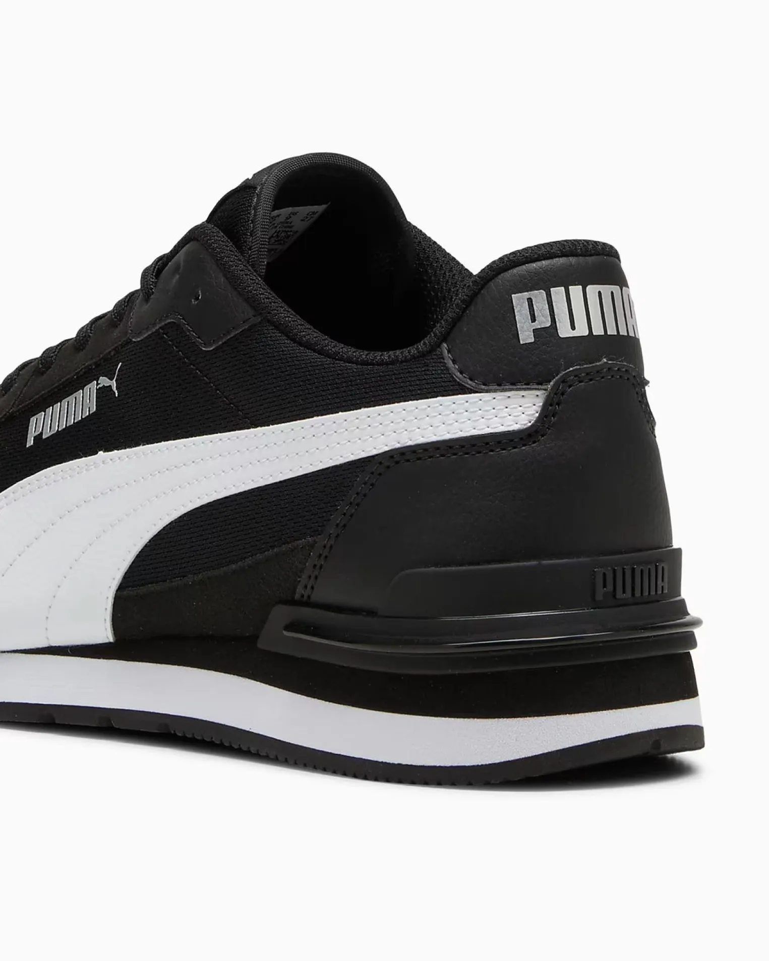 PUMA - SNEAKERS ST ST RUNNER V4 MESH -NERA CON DETTAGLI BIANCHI DA UOMO, 399666-01