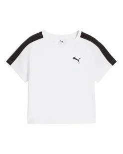 PUMA - T-SHIRT BIANCA T7 BABY TEE DA DONNA - 629802-02