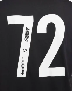 PUMA - T shirt da uomo nera con logo bianco frontale