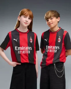PUMA - T-SHIRT JUNIOR ( 7-16 ANNI) ACM MILAN HOME REPLICA, 784124-01