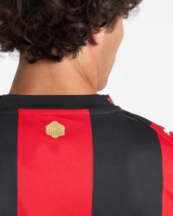 PUMA - T- SHIRT MEZZA MANICA ACM MILAN  ROSSA E NERA DA UOMO, 784121-01