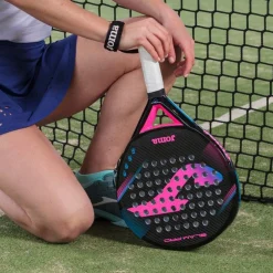 RACCHETTA PADEL SLAM PRO BLACK-FUXIA