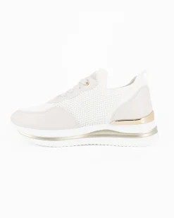 RENATO BALESTRA - Scarpa sneakers bianca con soletta estraibile in VERA PELLE