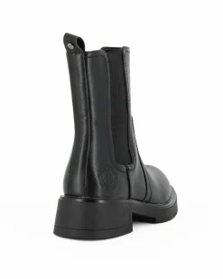 RIFLE - Beatles nero con zip laterale