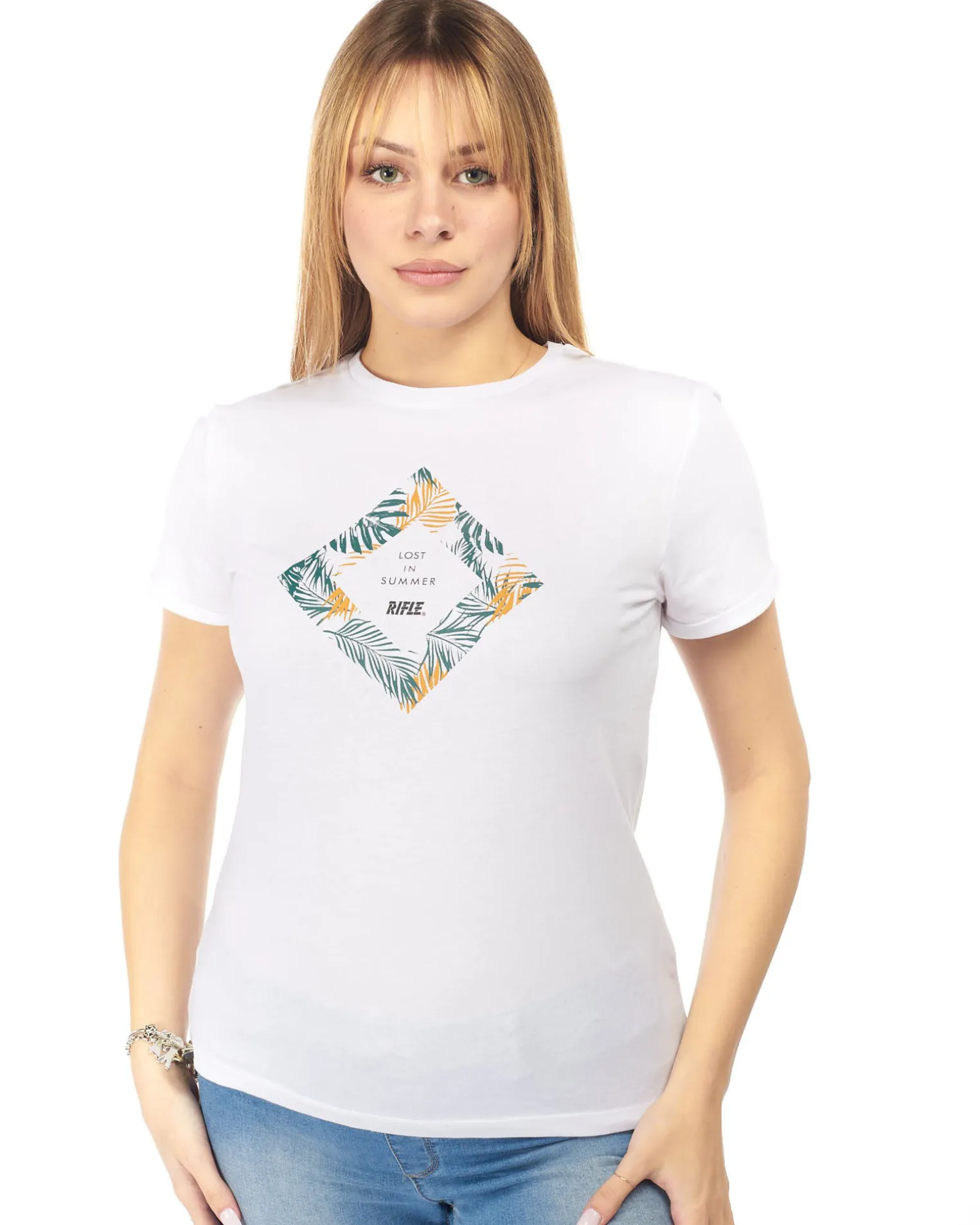 RIFLE - DONNA TSHIRT MEZZA MANICA