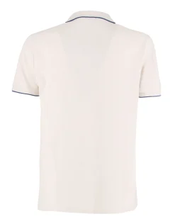 RIFLE - Polo manica corta beige in piquet