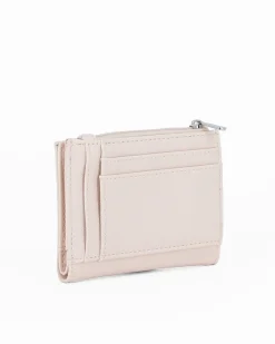 RIFLE - Portafoglio donna beige con logo frontale