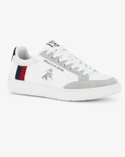 RIFLE - Scarpa bianca da uomo con lacci