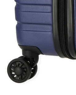 RIFLE - TROLLEY BLU IN ABS 4 RUOTE