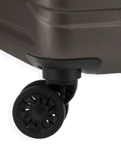 RIFLE - TROLLEY BRONZO IN ABS 4 RUOTE
