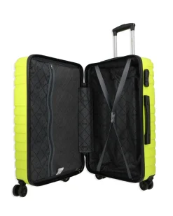 RIFLE - TROLLEY LIME IN ABS 4 RUOTE