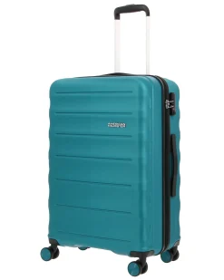RIFLE - TROLLEY NERO 4 RUOTE IN ABS CON COMBINAZIONE TSA