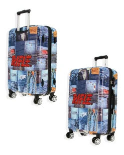 RIFLE - TROLLEY STAMPA JEANS IN ABS