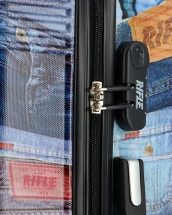 RIFLE - TROLLEY STAMPA JEANS IN ABS