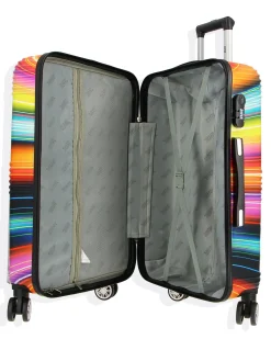 RIFLE - TROLLEY STAMPA LUCI COLORATE IN ABS