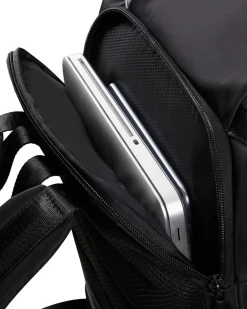 SAMSONITE - Zaino nero con patta e tasca porta pc fino a 15.6''