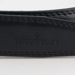 SERGIO TACCHINI - Cinta Blu con fibbia nickel free