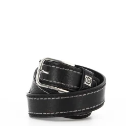 SERGIO TACCHINI - Cinta Nero con fibbia nickel free
