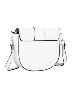 SERGIO TACCHINI - Tracollina bianca con patta loggata