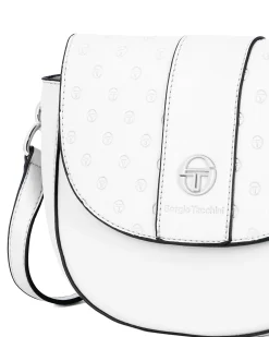 SERGIO TACCHINI - Tracollina bianca con patta loggata