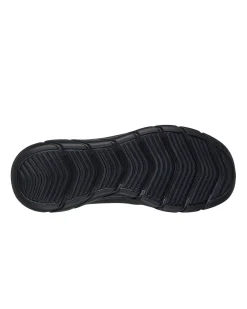 SKECHERS - BOBS B FLEX LO - COOL EASE - Sneakers nera da donna con soletta ammortizzata in memory foam