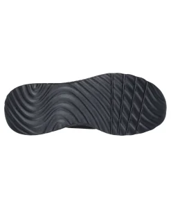 SKECHERS - BOBS SQUAD CHAOS - CURRENT MUSE - Sneakers nera con tomaia in maglia e soletta memory foam
