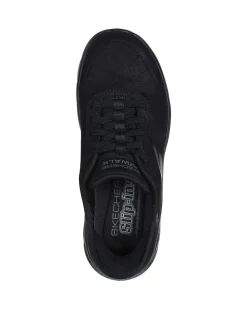 SKECHERS - GO WALK FLEX - MALI - Sneakers nera da donna con soletta ammortizzata in memory foam