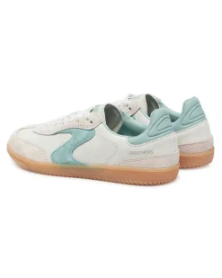 SKECHERS - HOTSHOT - FOR THE WIN - Sneakers natural in pelle scamosciata